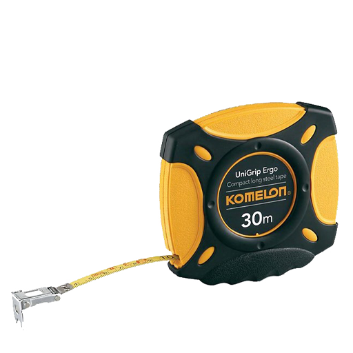 Komelon UniGrip Ergo 30m Measuring Tape