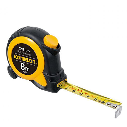 Komelon Self Lock 8m Measuring Tape